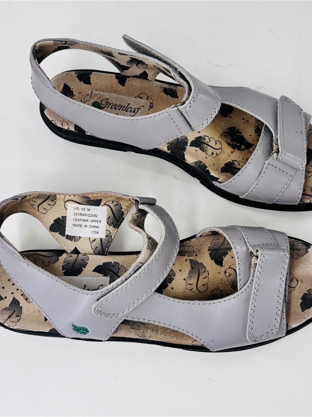 GreenLeaf golf sandals size 10M - Picture 4 of 6